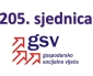 205. sjednica GSV-a (5. prosinca 2016.)