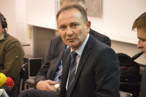 Predsjednik Saveza samostalnih sindikata Hrvatske i predsjednik GSV-a, Mladen Novosel