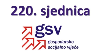 Najava održavanja i dnevni red 220. sjednice Gospodarsko-socijalnog vijeća
